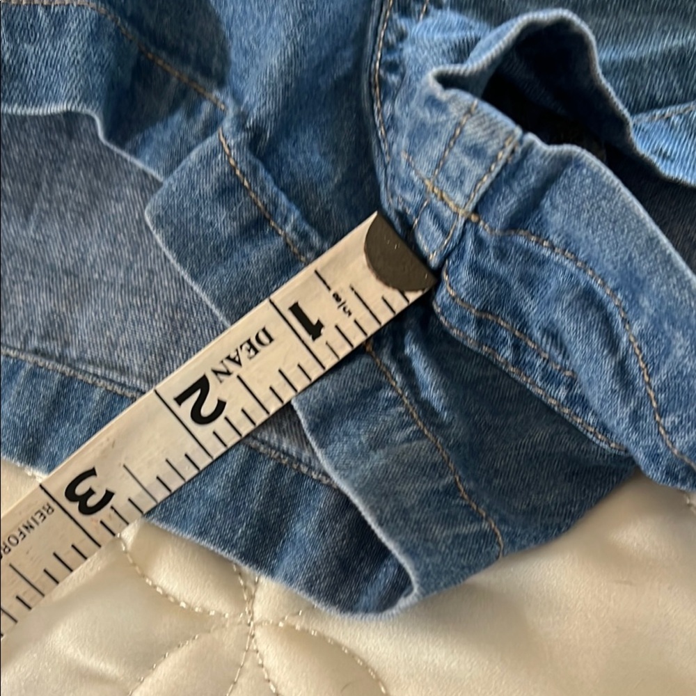 Roxy Women's Blue Denim Drawstring Shorts - Picture 7 of 7